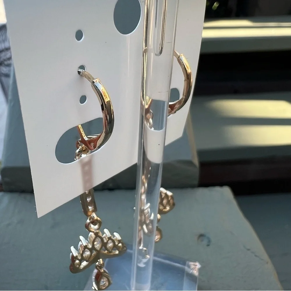 Chandelier Gold Plated Fashion Jewelry Earrings